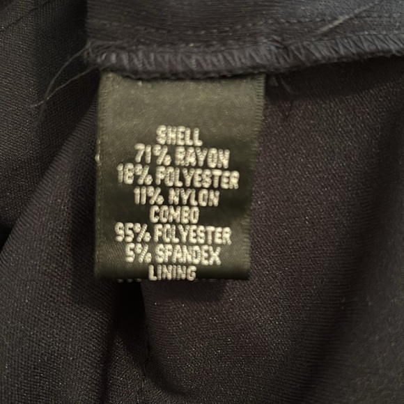 Adrianna Papell navy blue cocktail dress.  Size 12 with tags. - Picture 6 of 7